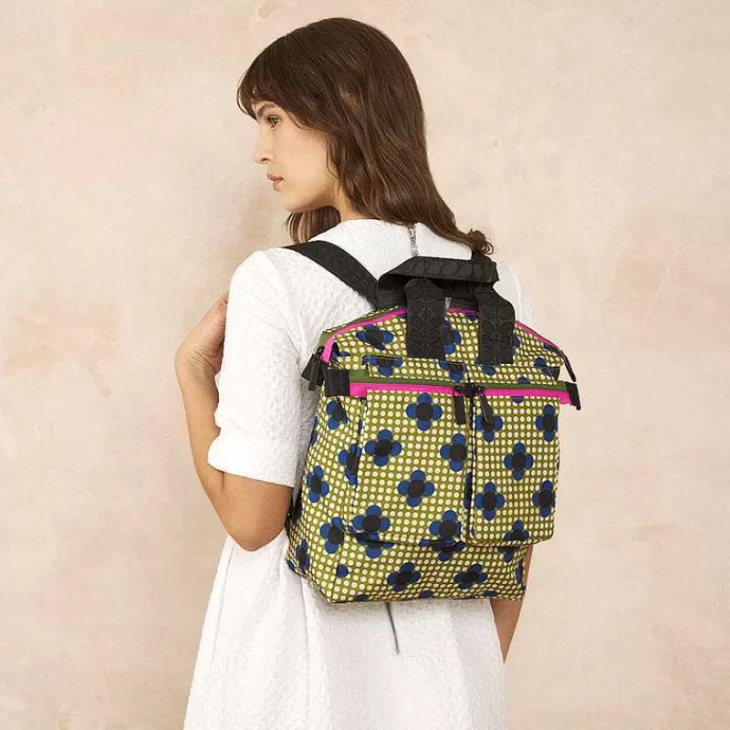 Orla Kiely Gifts Under £200-Axis Medium Backpack