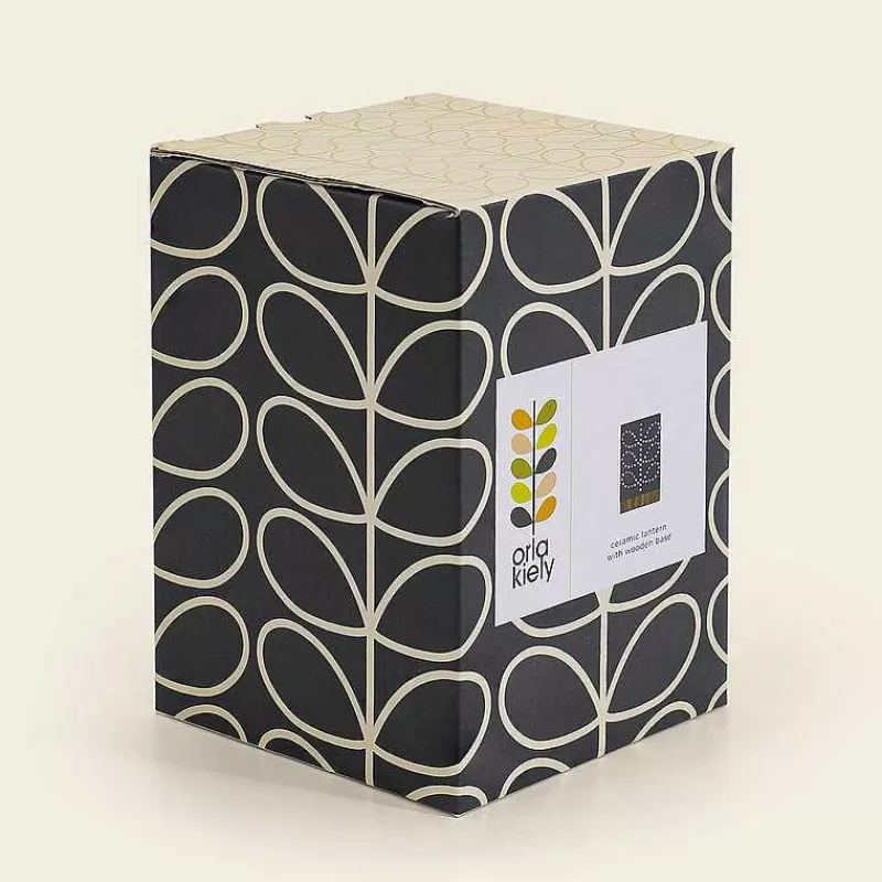 Orla Kiely Candles & Diffusers-Ceramic Candle Holder