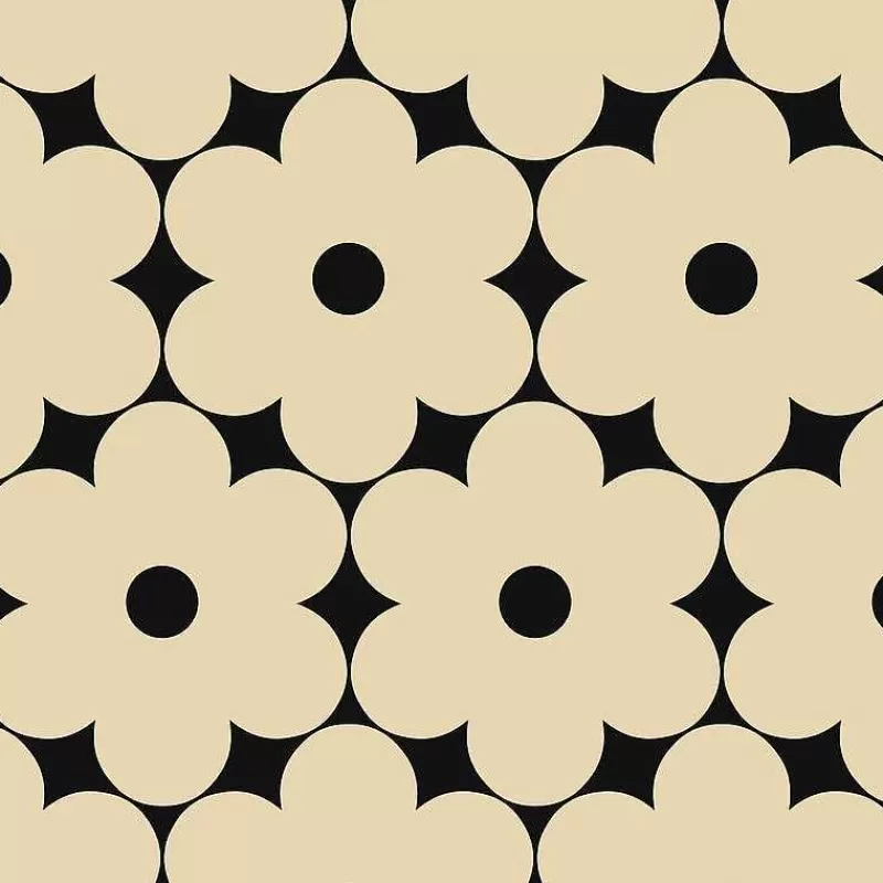 Orla Kiely Wallpaper-Flower Power Wallpaper