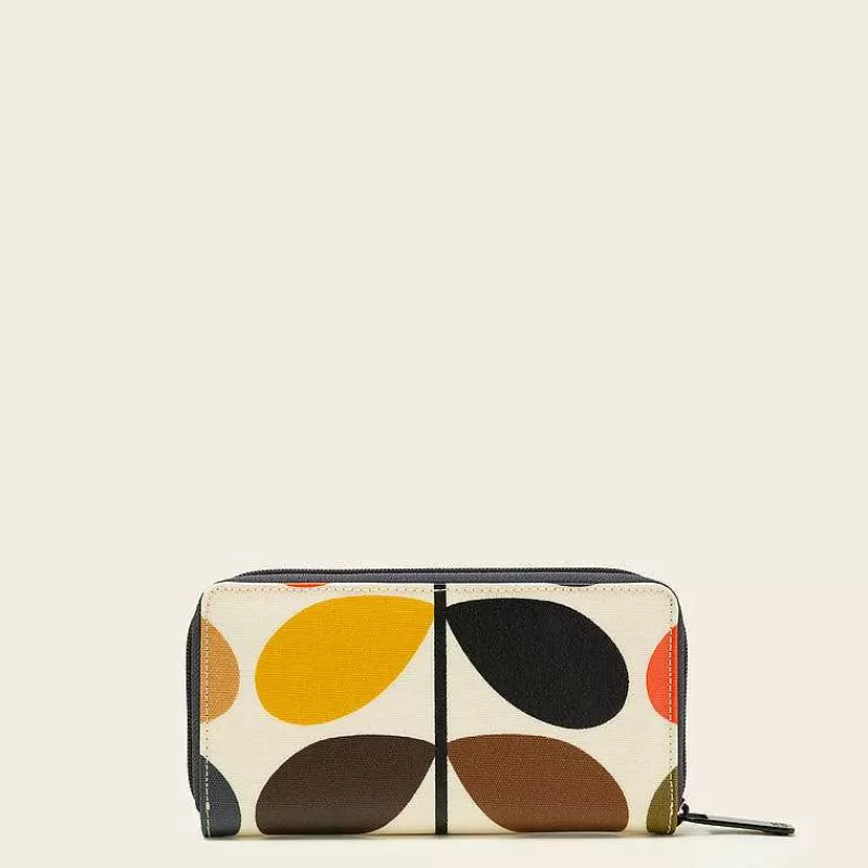 Orla Kiely Gifts Under £200-Forget Me Not Big Wallet