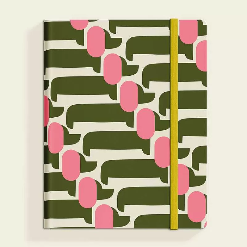 Orla Kiely Gifts Under £50-Medium Notebook