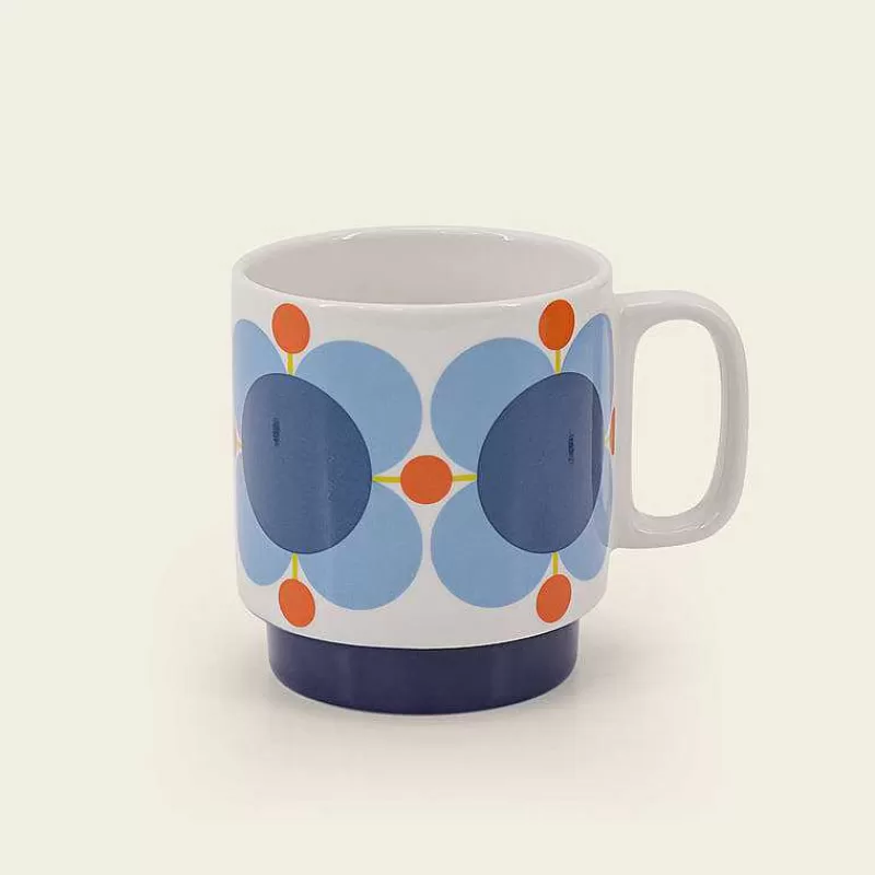 Orla Kiely Gifts Under £100-Stackable Mug Set Of 6