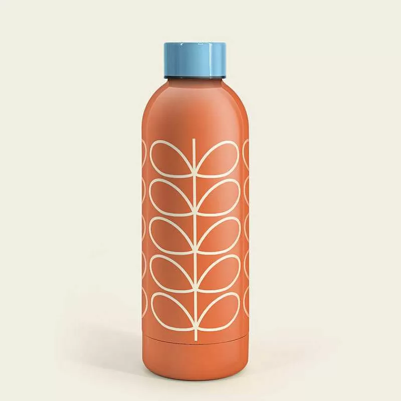 Orla Kiely Gifts Under £100-Stainless Steel Water Bottle