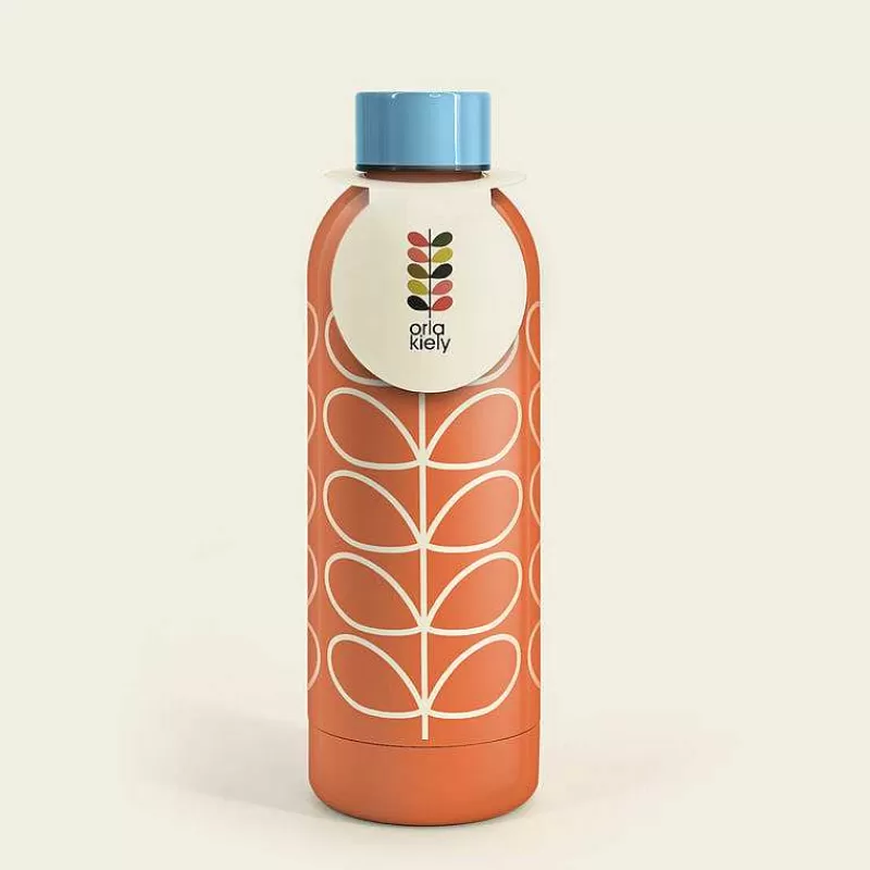 Orla Kiely Gifts Under £100-Stainless Steel Water Bottle