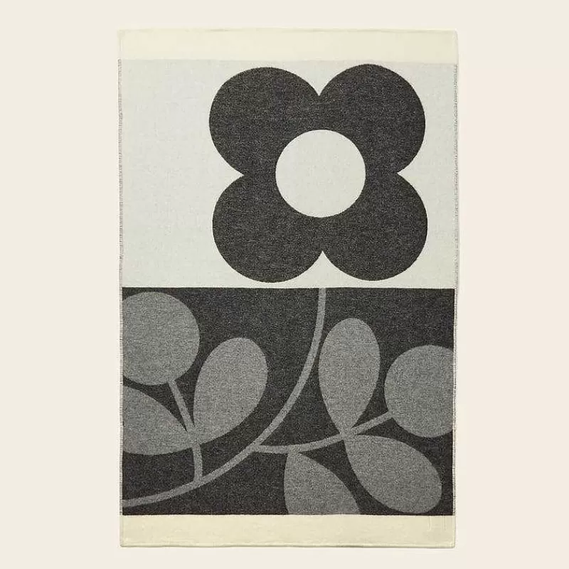 Orla Kiely Gifts Under £200-Wool Jacquard Blanket